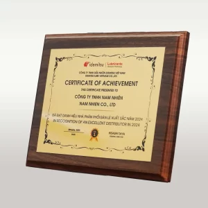 Kỷ niệm chương gỗ đồng