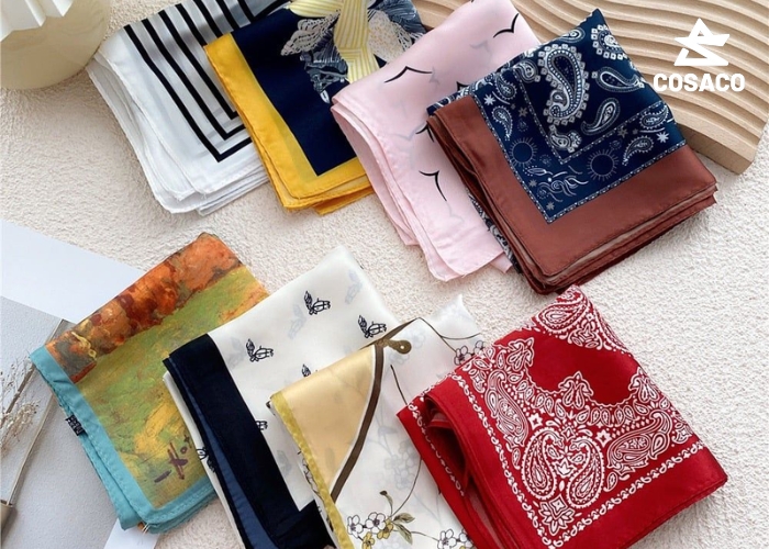 Ứng dụng của in khăn trong kinh doanh và đời sống