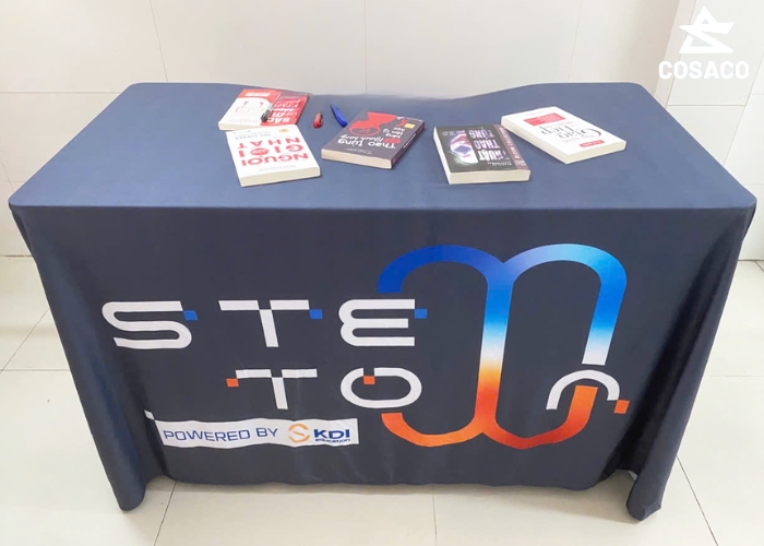 Quy Trình In Logo Khăn Trải Bàn Chuyên Nghiệp