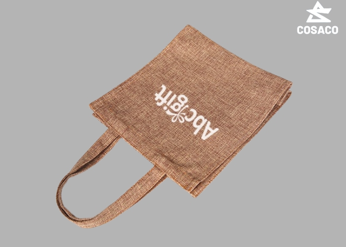 Ứng dụng thực tế của túi vải bố in logo