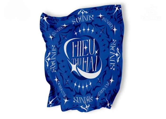 Chất liệu và công nghệ in logo trên khăn