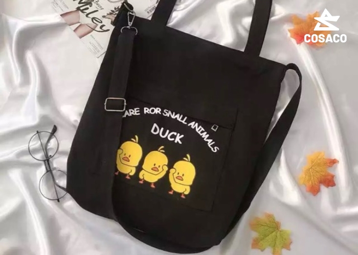 Quy trình may túi vải bố canvas