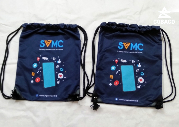 Các loại balo dây rút vải dù phổ biến hiện nay