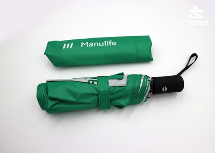 Chất liệu và công nghệ in logo trên dù cầm tay