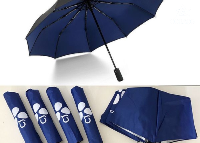 Các loại dù cầm tay in logo phổ biến hiện nay