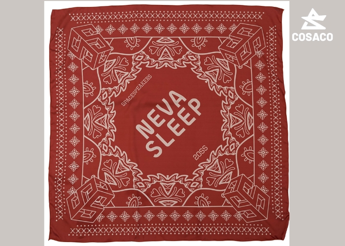 Các loại khăn bandana phổ biến dùng để in hiện nay