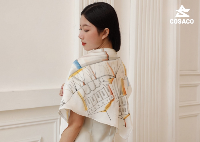 Ứng dụng của in khăn lụa trong thực tế