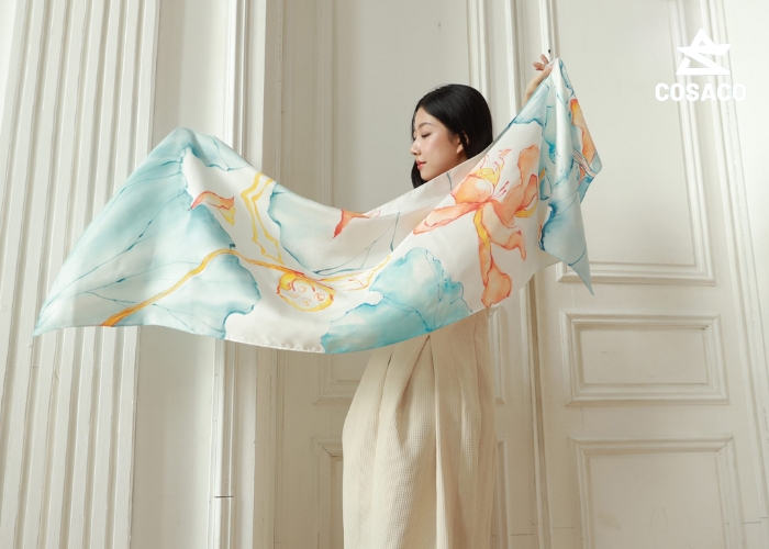 Công nghệ in khăn lụa phổ biến hiện nay