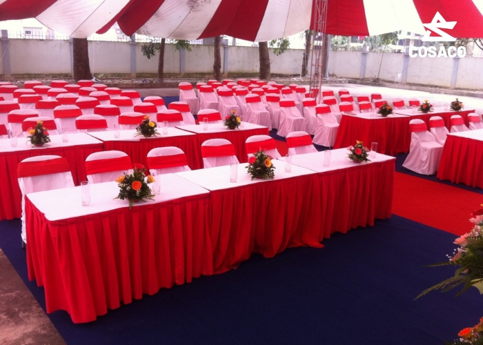 Những loại khăn trải bàn sự kiện phổ biến hiện nay là gì?