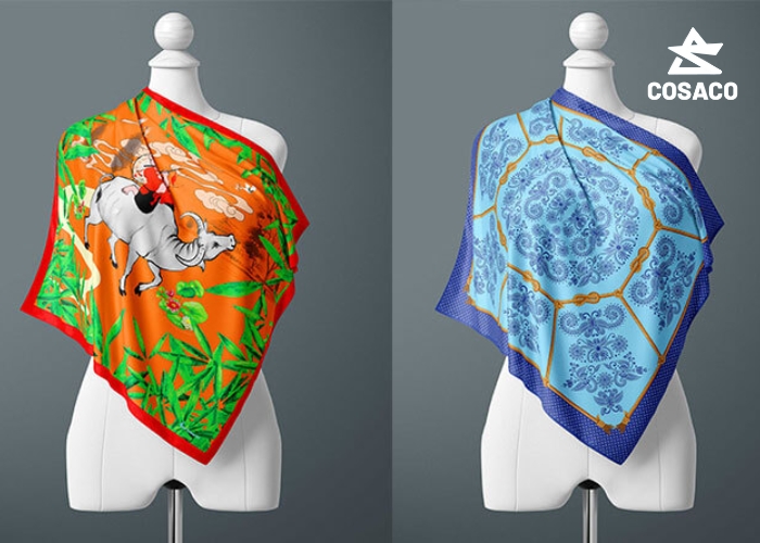 Đặc điểm nổi bật giúp khăn lụa silk khác biệt hoàn toàn