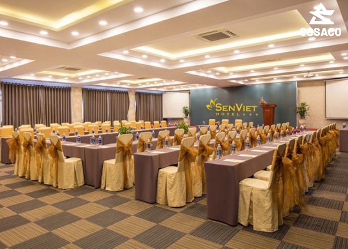 Lưu ý khi đặt may hoặc thuê khăn trải bàn hội thảo