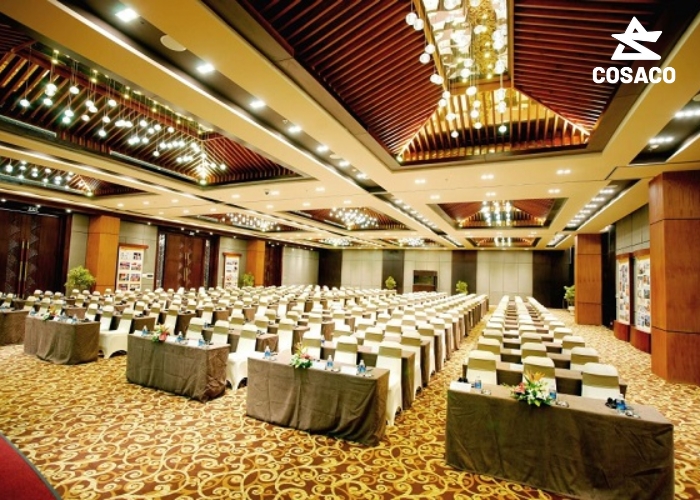 Các loại khăn trải bàn hội thảo phổ biến hiện nay