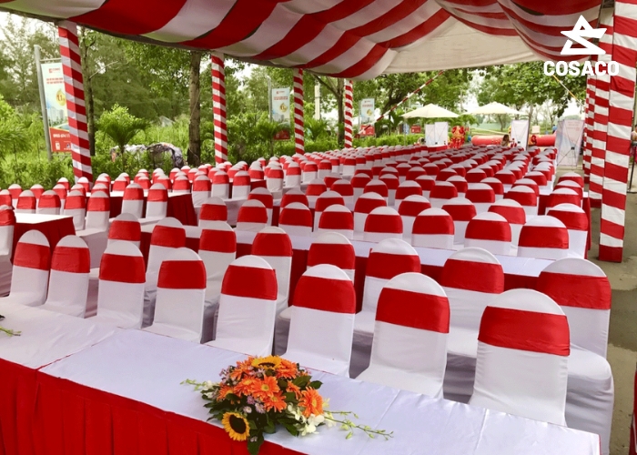 Khăn trải bàn sự kiện và vai trò trong xây dựng hình ảnh thương hiệu