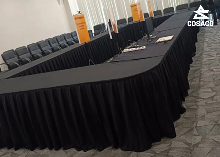 Các loại khăn trải bàn sự kiện phổ biến hiện nay