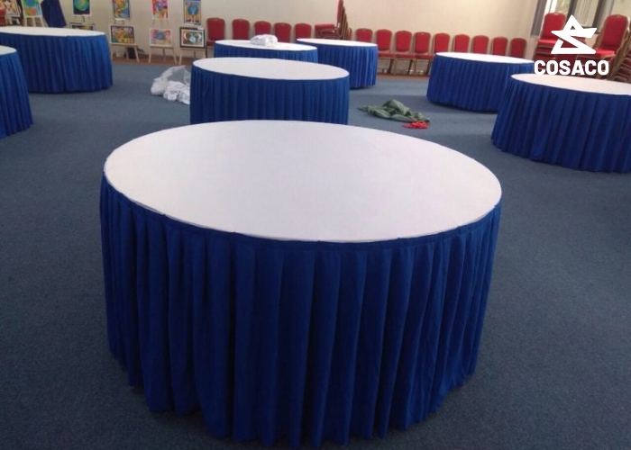 Các loại vải phổ biến để may khăn trải bàn