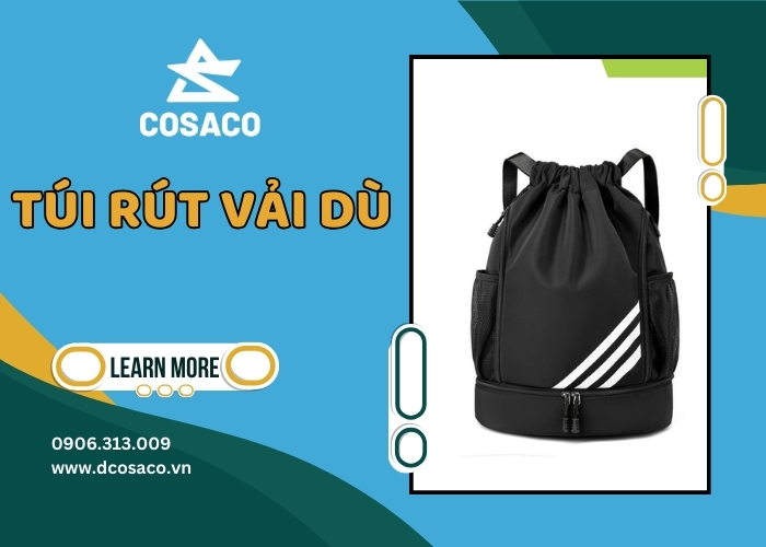 Túi Rút Vải Dù: Giải Pháp Tiện Lợi, Thời Trang và Bền Bỉ - COSACO ...