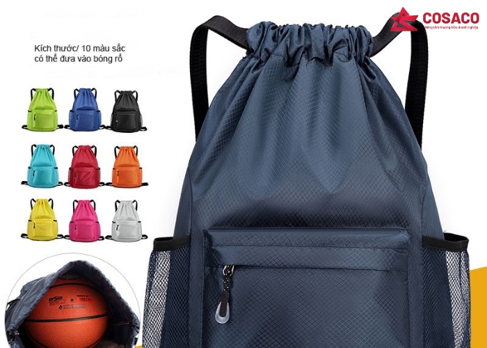 Hướng dẫn chọn và bảo quản balo dây rút vải dù TPHCM đúng cách