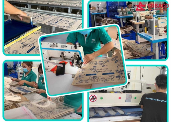 Ứng dụng sáng tạo của túi vải bố từ công ty sản xuất túi vải bố TPHCM