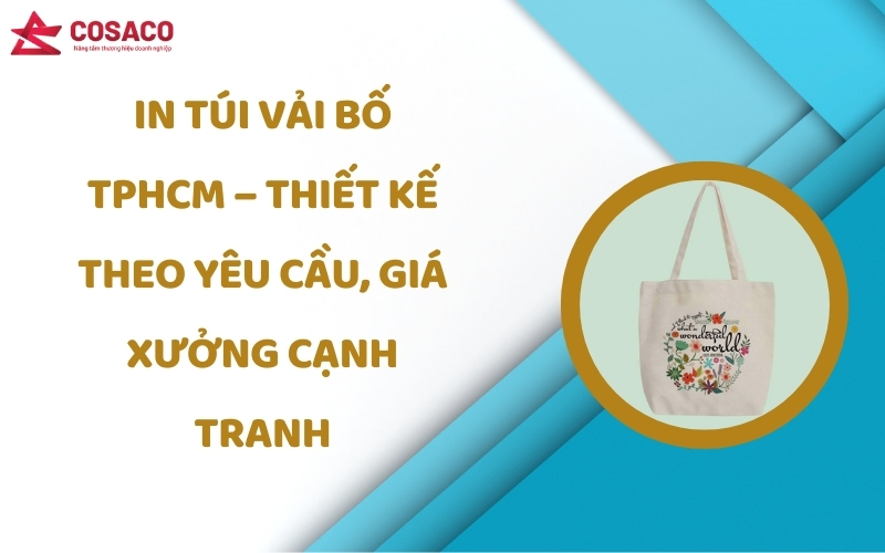 In túi vải bố TPHCM