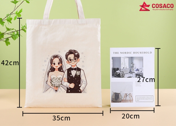 Công nghệ in ấn hiện đại đảm bảo chất lượng in túi vải theo yêu cầu TPHCM