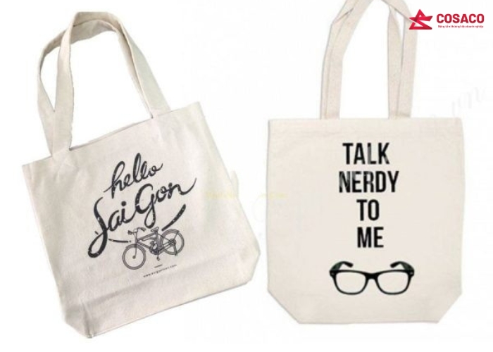 Các loại túi Canvas phổ biến khi làm túi Canvas TPHCM theo yêu cầu