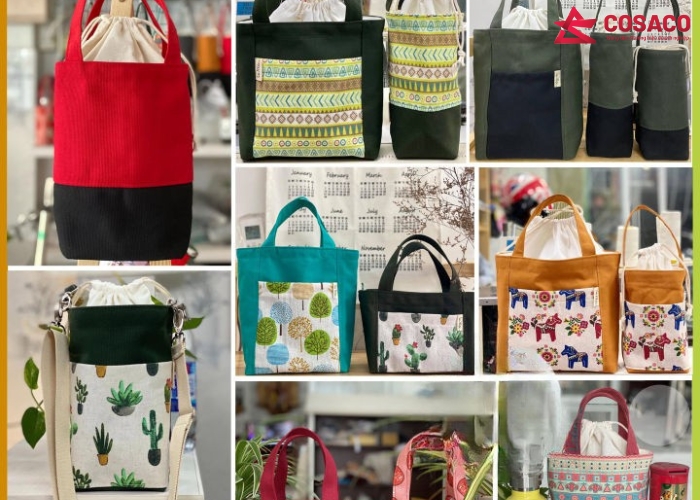 Các loại túi vải phổ biến được may theo yêu cầu tại TPHCM