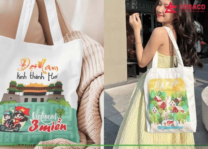 Lợi ích vượt trội khi sử dụng túi Canvas in theo yêu cầu TPHCM cho doanh nghiệp