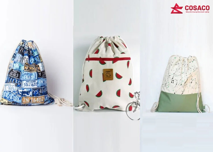 Bí quyết in ấn sắc nét, không phai màu tại xưởng may túi rút TPHCM