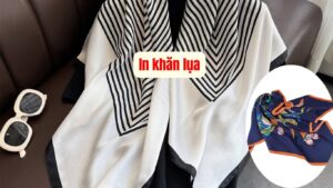 In khăn lụa