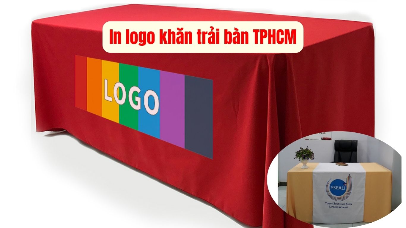 In logo khăn trải bàn TPHCM