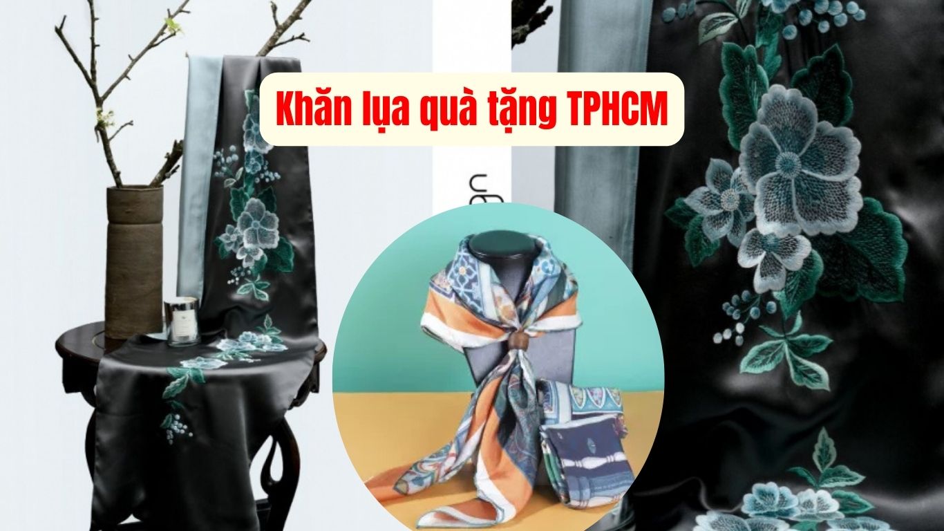 Khăn lụa quà tặng TPHCM