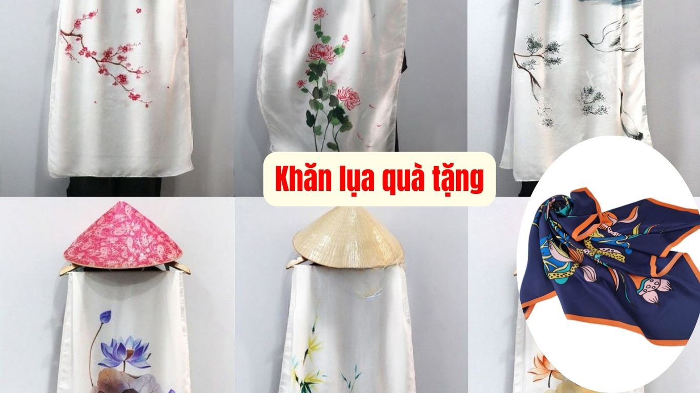 Khăn lụa quà tặng