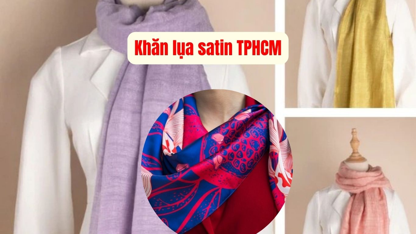 Khăn lụa satin TPHCM