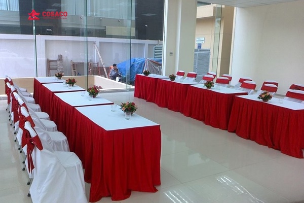 May khăn trải bàn hội nghị TPHCM