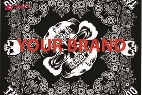 in khăn bandana theo yêu cầu 