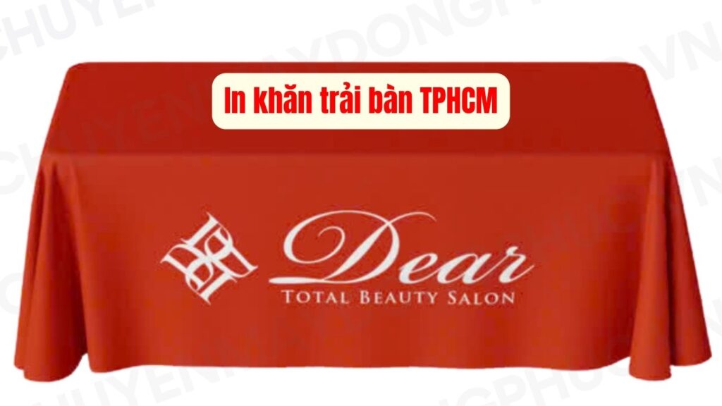 in khăn trải bàn TPHCM