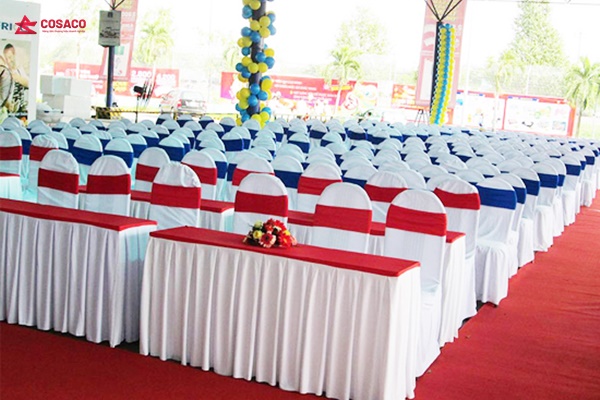 in khăn trải bàn sự kiện TPHCM