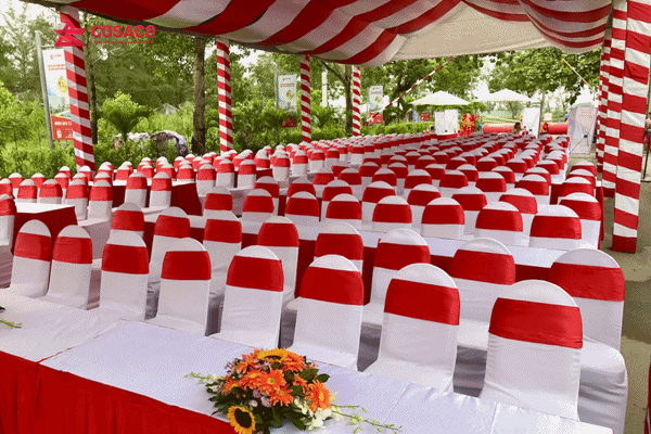 khăn trải bàn in logo TPHCM