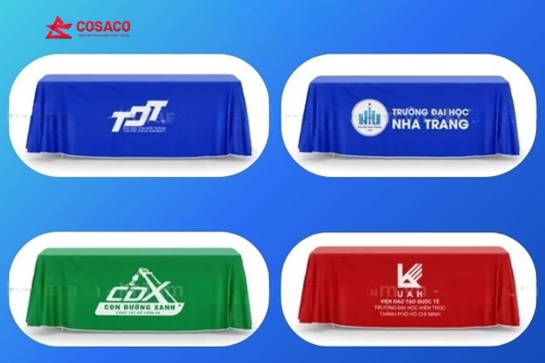 khăn trải bàn in logo TPHCM