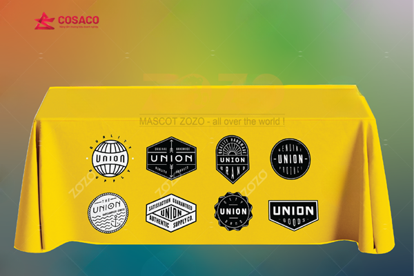 khăn trải bàn in logo TPHCM