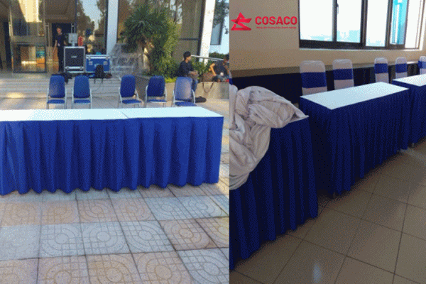 khăn trải bàn sự kiện TPHCM