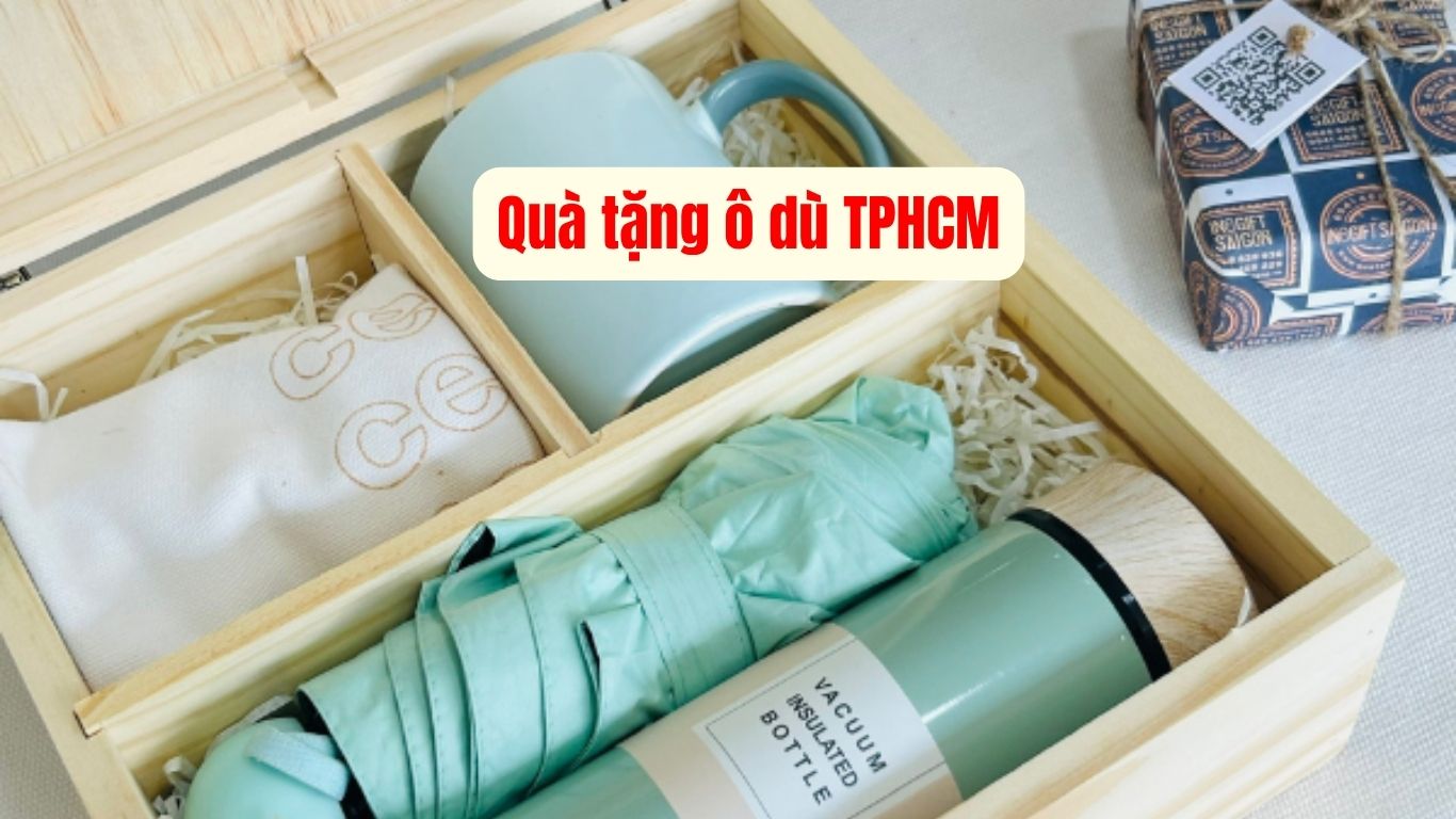 quà tặng ô dù TPHCM