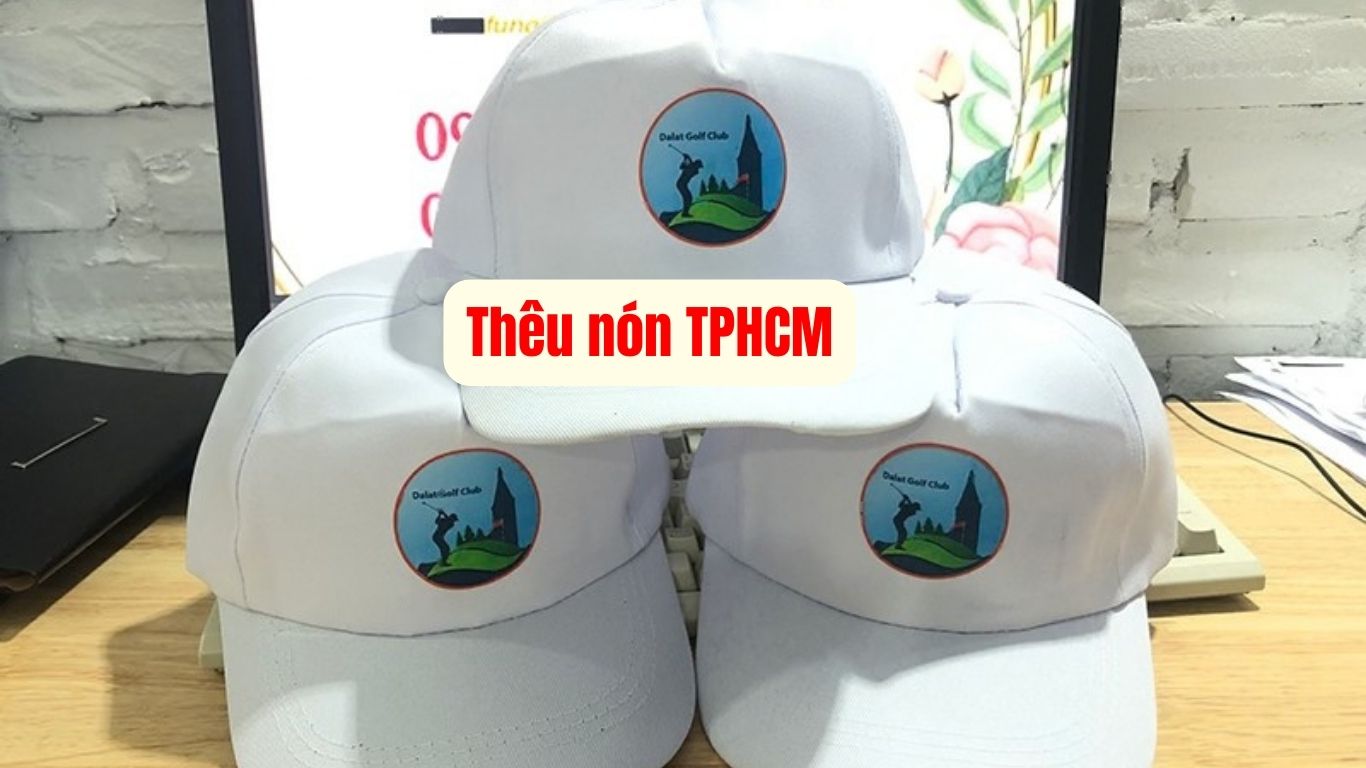thêu nón TPHCM