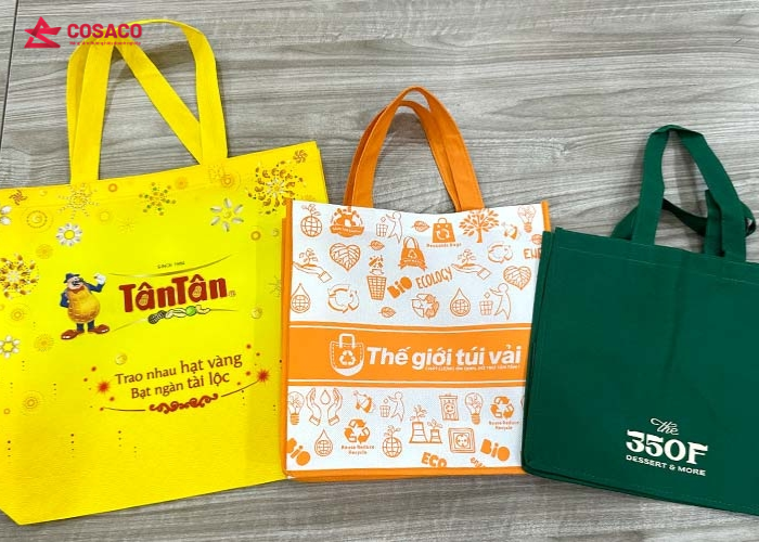 Túi vải, túi giữ nhiệt in logo