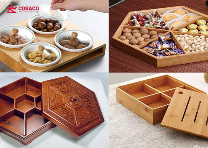 Cosaco- Đơn vị sản xuất bộ khay mứt quà tặng tết uy tín, giá tốt