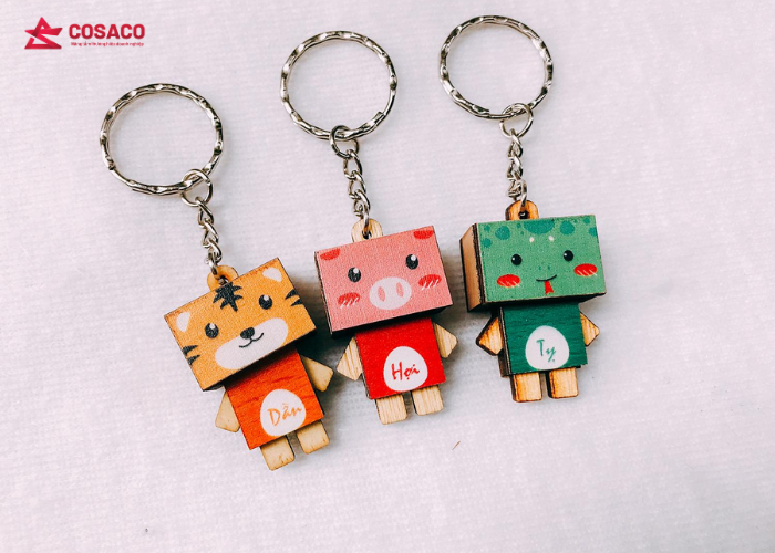 Quy trình đặt móc khóa quà tặng giá rẻ theo yêu cầu