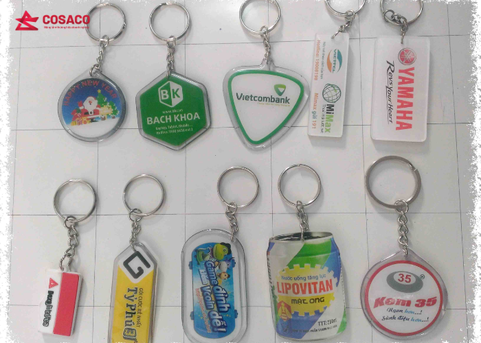 Cosaco – Xưởng sản xuất móc khóa quà tặng giá rẻ tận gốc cho doanh nghiệp