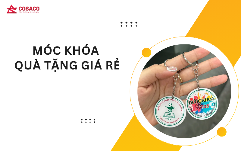 Móc khóa quà tặng giá rẻ