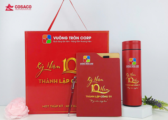 Tiêu chí lựa chọn quà tặng kỷ niệm 10 năm thành lập