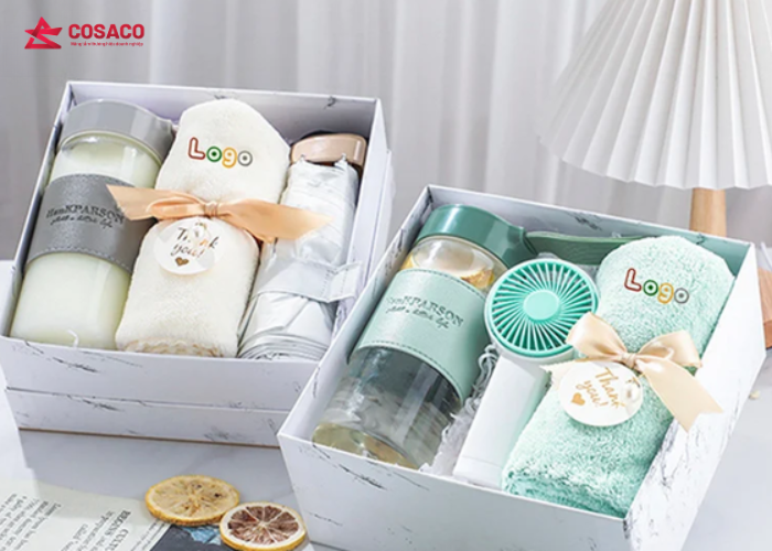 Quy trình thiết kế và sản xuất set quà tặng chuyên nghiệp
